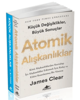 Atomik Alışkanlıklar - Küçük Alışkanlıklar Takım Set 2 Kitap Atomik Alışkanlıklar - Küçük Alışkanlıklar Takım Set 2 Kitap