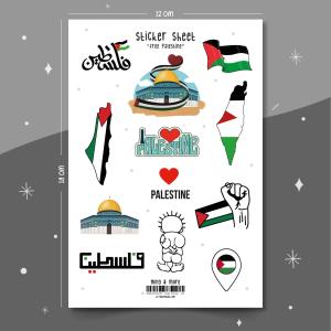 Free Palestine – Özgür Filistin Sticker Seti
