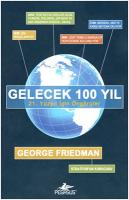 Gelecek 100 Yıl 21. Yüzyıl İçin Öngörüler