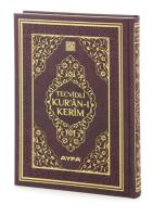 Tecvidli Kur'an-ı Kerim - Termo derili