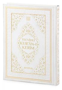 Tecvidli Kur'an-ı Kerim - Termo derili Orta boy