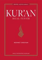 Kur'an Meal-Tefsir: Geniş Açıklamalı (Cep boy) Kur'an Meal-Tefsir: Geniş Açıklamalı (Cep boy)
