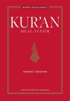 Kur'an Meal-Tefsir: Geniş Açıklamalı