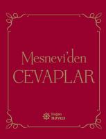 Mesnevi'den Cevaplar - Kırmızı Kapak