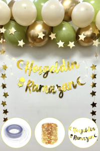 7 Parçalı Büyük Ramazan Süsleme Seti