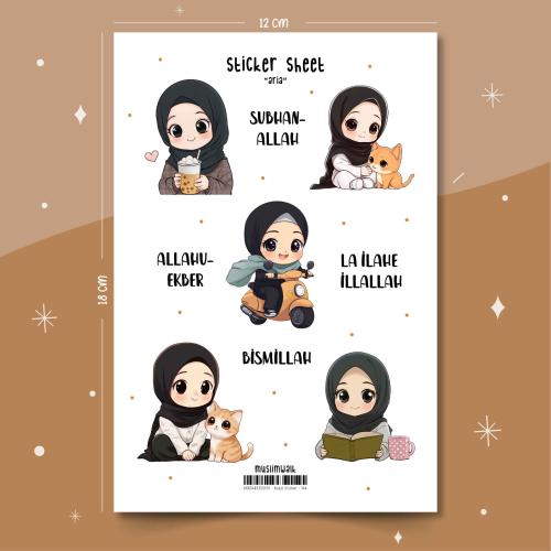 Aria – Kız Çocuk Sticker Seti