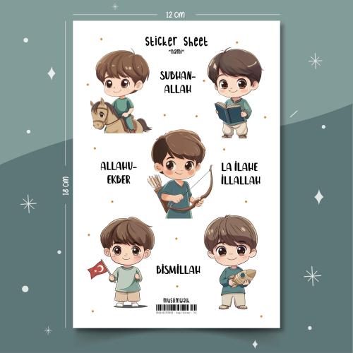 Nami – Erkek Çocuk Sticker Seti