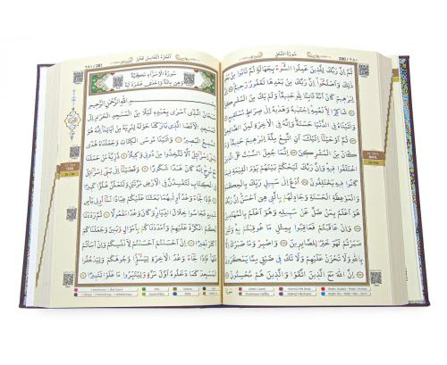 Tecvidli Kur'an-ı Kerim - Termo derili Rahle Boy