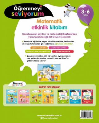 Matematik Etkinlik Kitabım 3-6 Yaş Kollektif