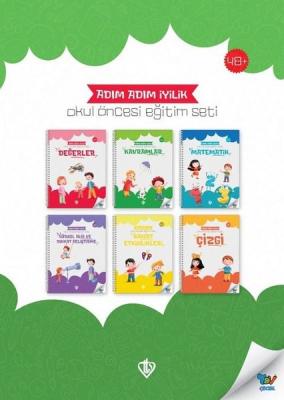 Adım Adım İyilik Okul Öncesi Eğitim Seti - 6 Kitap Takım Kolektif