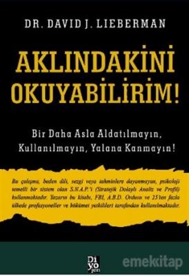 Aklındakini Okuyabilirim %10 indirimli David J. Lieberman