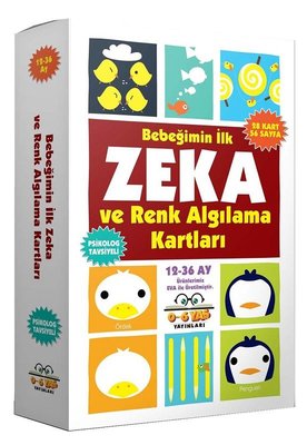 Bebeğimin İlk Zeka ve Renk Algılama Kartları 12-36 Ay Kollektif