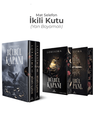 Bülbül Kapanı İkili Kutu - Yan Boyamalı (Ciltli)