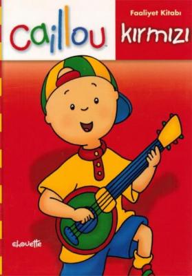 Caillou Faliyet Kitabı Kırmızı