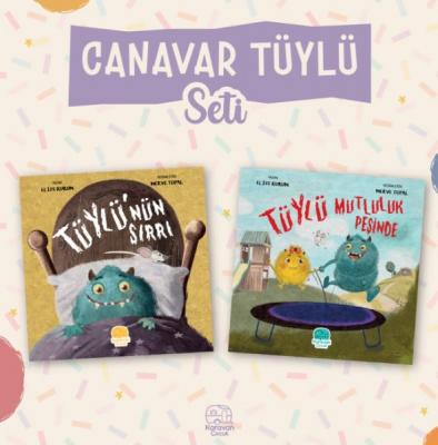 Canavar Tüylü Seti - 2 Kitap