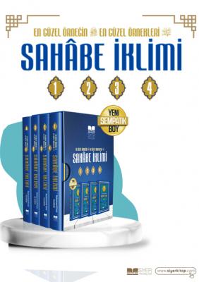 Ekonomik Sahabe İklimi 4 Cilt Sempatik Boy (KARTON KAPAK) (En Güzel Ör