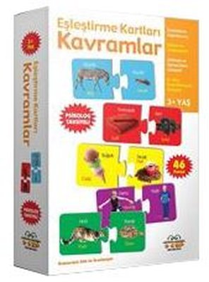 Eşleştirme Kartları - Kavramlar 4+ Yaş