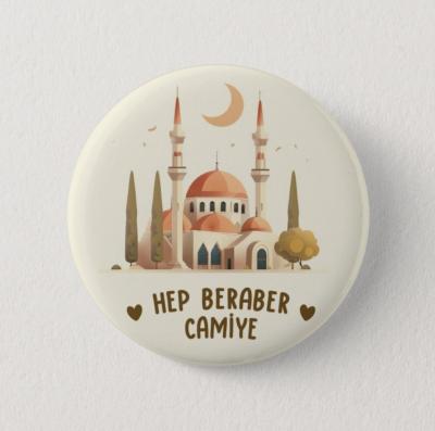 Hep Beraber Camiye - İğneli Broş