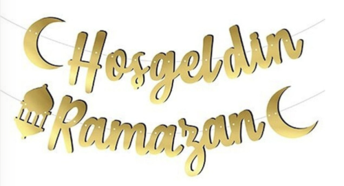 7 Parçalı Büyük Ramazan Süsleme Seti