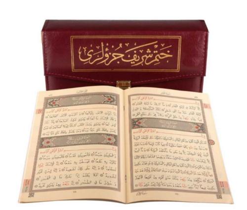 Orta Boy Hatmi Şerif 30 Cüz Kur'an-ı Kerim Kolektif