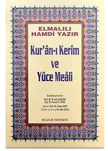 Kur'an-ı Kerim ve Yüce Meali - Rahle boy