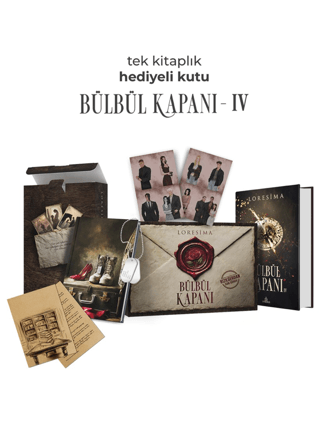 Bülbül Kapanı 4 - Hediyeli Ciltli Tekli Kutu Loresima