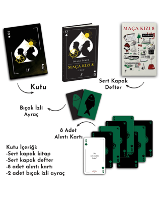 Maça Kızı 8 - 2. Kitap Kutulu (Ciltli) Dilara Pamuk