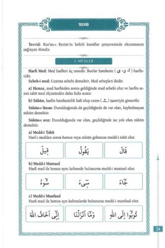 Tecvidli Elifba Kuran Öğreniyorum - Yeni Baskı Heyet
