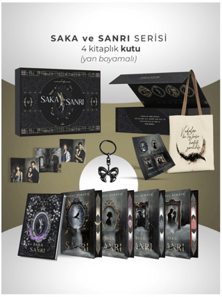 Saka ve Sanrı Serisi - 4 Kitaplık Yan Boyamalı Kutu Maral Atmaca