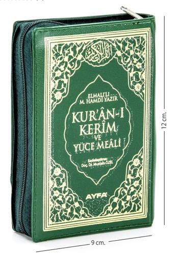 Cep Boy Kuranı Kerim Meali Fermuarlı