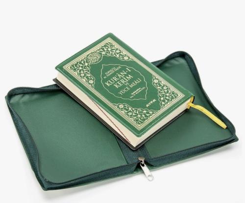 Cep Boy Kuranı Kerim Meali Fermuarlı