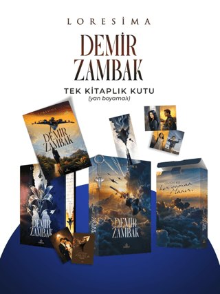 Demir Zambak 1 - Tek Kitaplık Kutu Yan Boyamalı Loresima