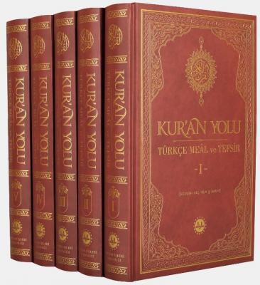 Kuran Yolu Türkçe Meal Ve Tefsir 5 Cilt Tk ( Yeni Baskı )