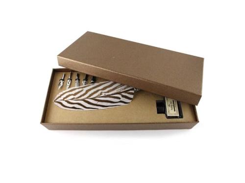 Gölgeli Kuranı Kerim & Kalem Seti - Beyaz