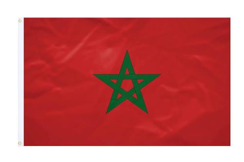 Bayrak - Marokko 70 x 105 cm - Middelgroot