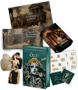 Ölü Kadının Şarkısı (Ciltli & Yan Boyamalı Kutulu Set) Dilara Özçelik