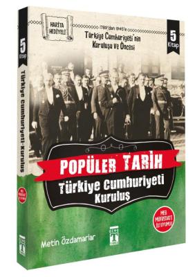 Popüler Tarih Türkiye Cumhuriyeti Kuruluş Seti-5 Kitap Takım Metin Özd