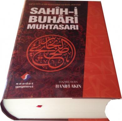 Sahihi Buhari Muhtasarı (tek Cilt) Heyet