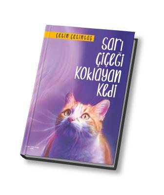 Sarı Çiçeği Koklayan Kedi Çetin Çetintaş