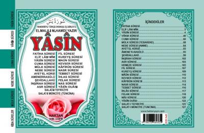 41 Yasin - Cep Boy Karşılıklı Türkçeli Yasin-i Şerif Kod H-22 Elmalılı